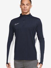 Nike Navy Dri-FIT Academy Half Zip Training Top - Image 1 of 3