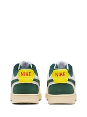 Weiß-grün - Nike Court Vision Low-Top-Turnschuhe - Bild 8 von 10