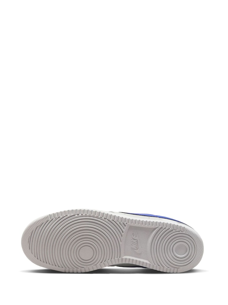 Grijs/blauw - Nike Court Vision lage sneakers - Image 6 of 10