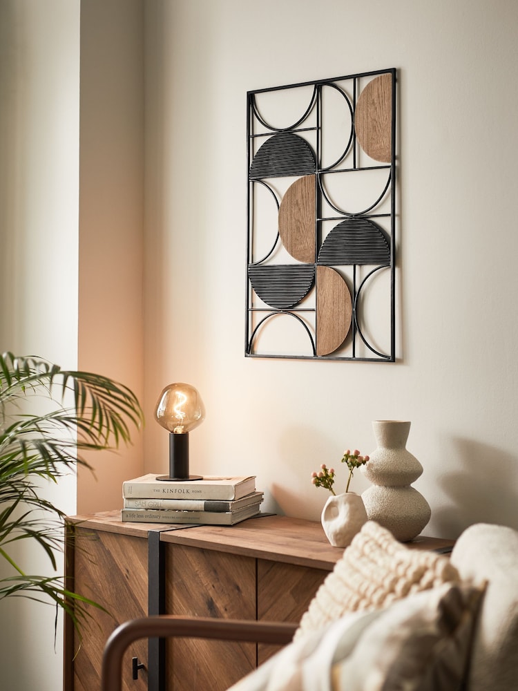 Black Bronx Metal Abstract Wall Art - Image 2 of 5