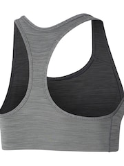 Nike Grey Medium Swoosh Support Sports Bra - Image 7 of 8