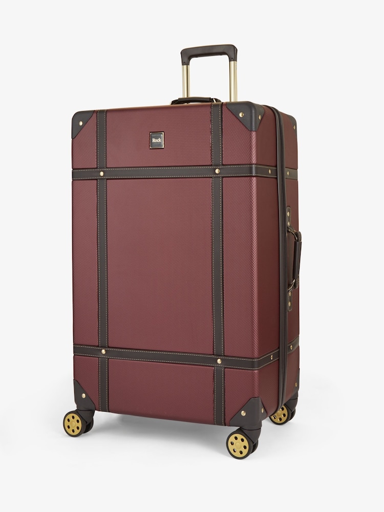 Rock Luggage Large Vintage Suitcase - Image 1 of 4