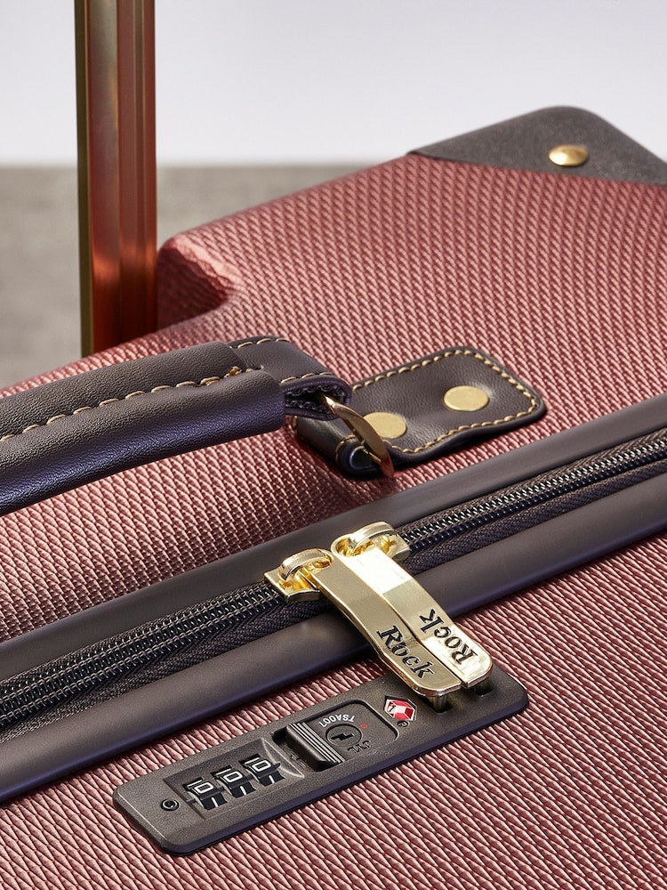 Rock Luggage Large Vintage Suitcase - Image 4 of 4
