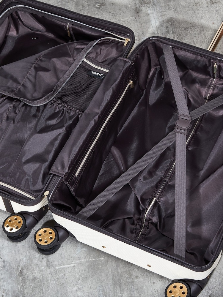 Rock Luggage Vintage Medium Suitcase - Image 5 of 6