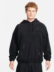Nike Black Club Fleece+ Polar Fleece Pullover Hoodie - Image 1 of 7