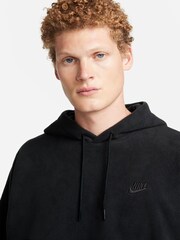 Nike Black Club Fleece+ Polar Fleece Pullover Hoodie - Image 4 of 7