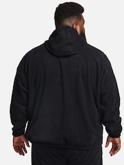 Nike Black Club Fleece+ Polar Fleece Pullover Hoodie - Image 7 of 7