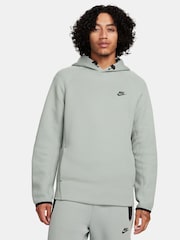 Grün - Nike Tech Fleece-Kapuzensweatshirt - Bild 1 von 10