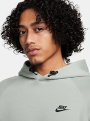 Grün - Nike Tech Fleece-Kapuzensweatshirt - Bild 4 von 10