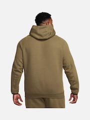 Nike Olive Green Tech Fleece Pullover Hoodie - Image 5 of 17