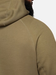 Nike Olive Green Tech Fleece Pullover Hoodie - Image 9 of 17