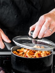 Masterclass Grey Can-to-Pan 18cm Ceramic Saucepan - Image 1 of 3