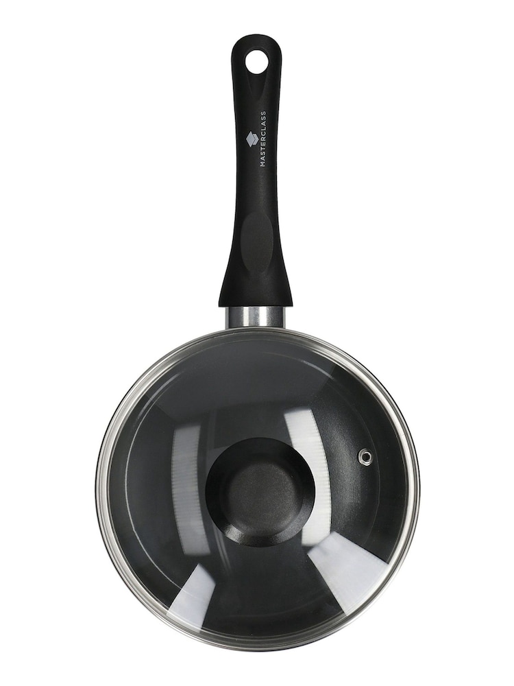 Masterclass Grey Can-to-Pan 18cm Ceramic Saucepan - Image 3 of 3