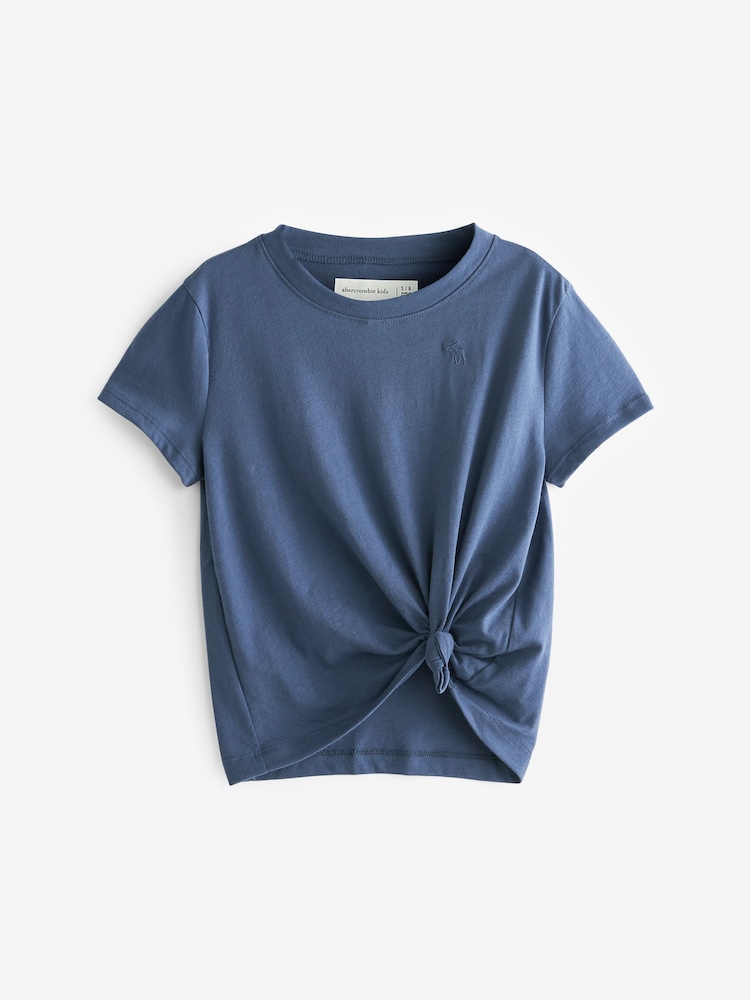 Abercrombie & Fitch Tie Front T-Shirt 3 Pack - Image 4 of 4