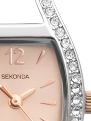 Sekonda Ladies Two Tone Bracelet Watch - Image 3 of 6