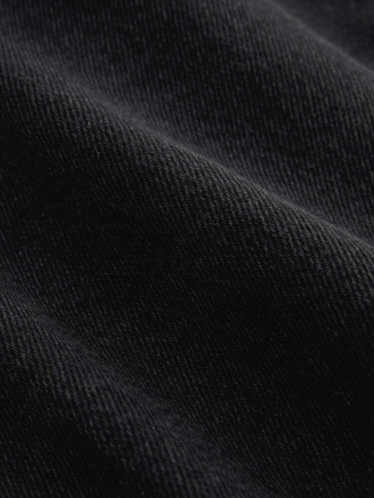 Black Hourglass Denim Mini Skirt - Image 7 of 7