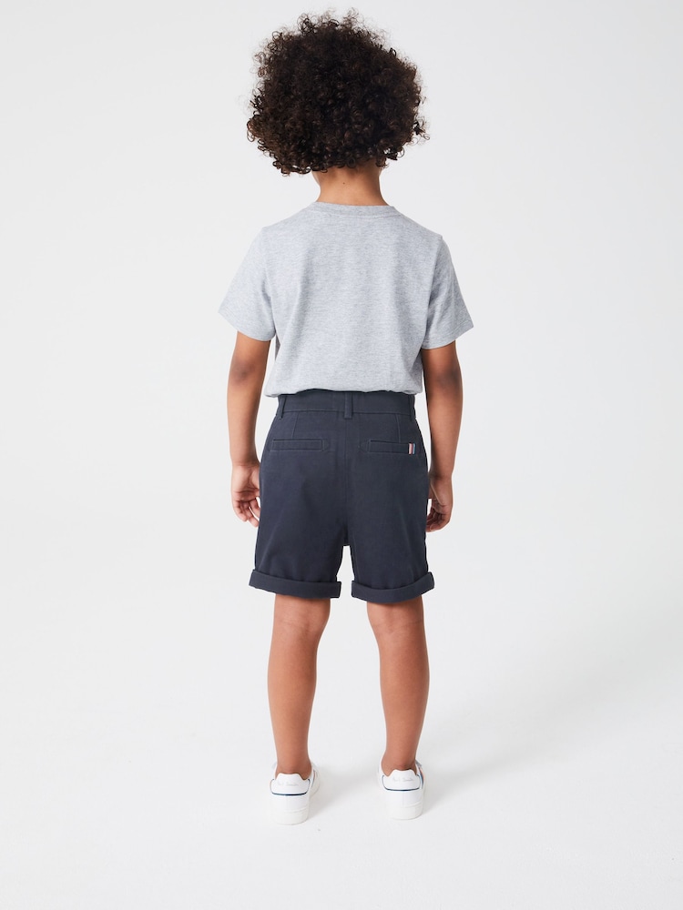 Paul Smith Junior Boys 100% Cotton Chino Shorts - Image 2 of 7