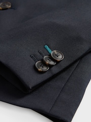 Paul Smith Junior Boys Navy Blue Smart Suit: Jacket - Image 11 of 11