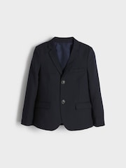 Paul Smith Junior Boys Navy Blue Smart Suit: Jacket - Image 7 of 11