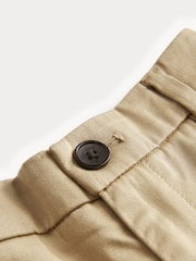 بني - شورت شينو للأولاد مصنوع من القطن 100% من Paul Smith Junior - Image 4 of 7