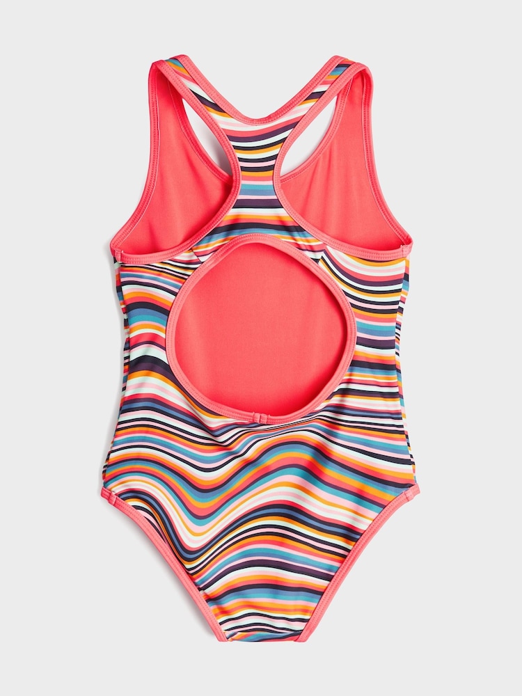 Paul Smith Junior Girls 'Artist Swirl' Swimsuit - Image 6 of 10