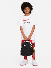Nike Black/White Kids Brasilia JDI Mini Backpack (11L) - Image 2 of 9