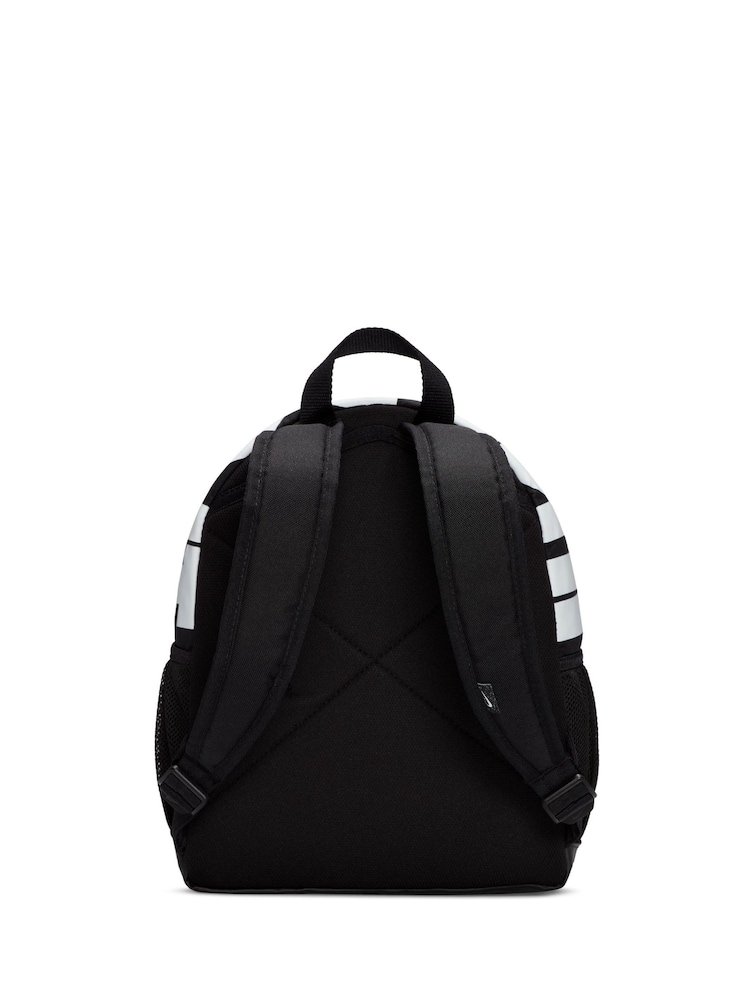 Nike Black/White Kids Brasilia JDI Mini Backpack (11L) - Image 6 of 9