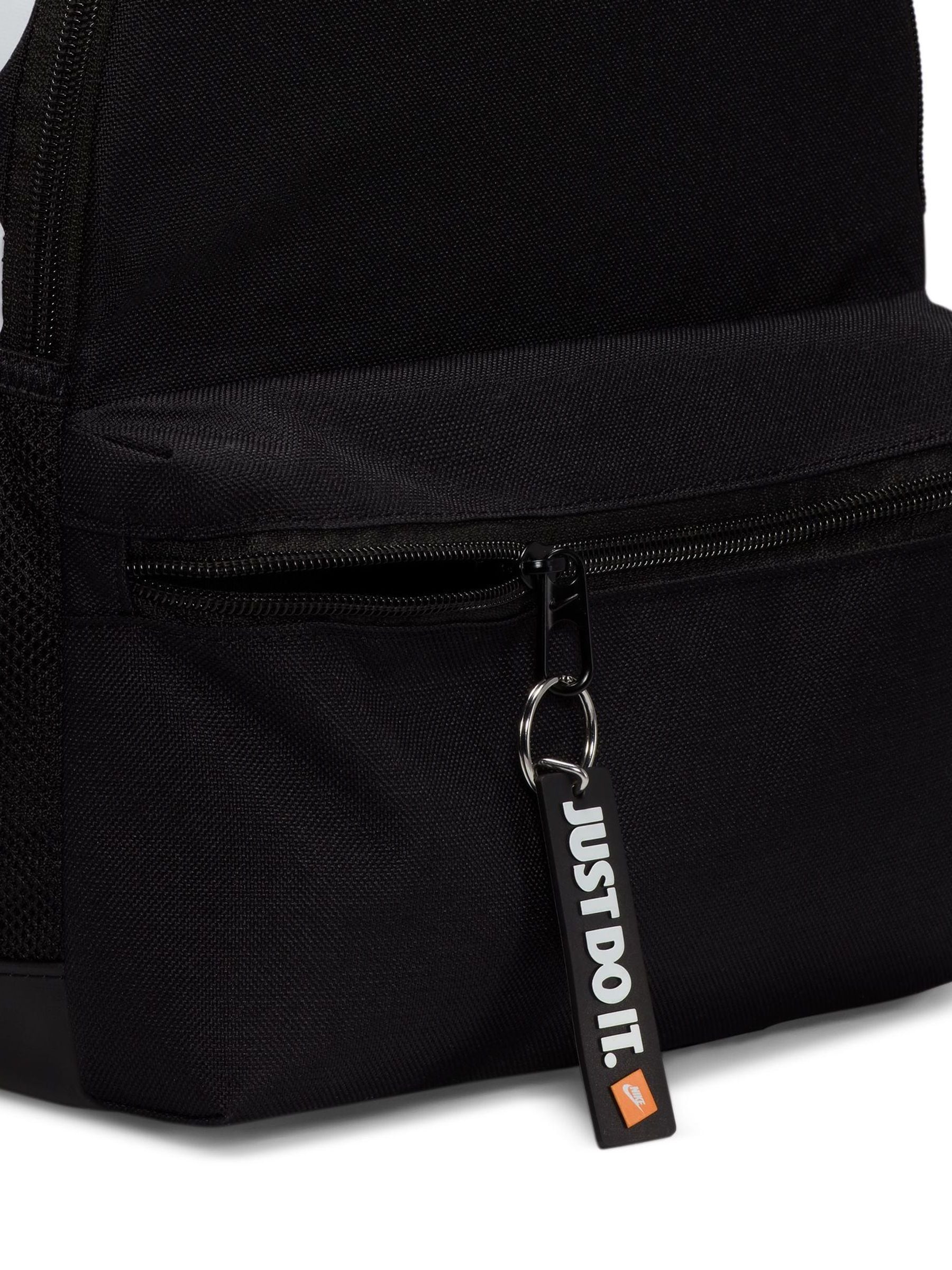 Nike just do it backpack black online