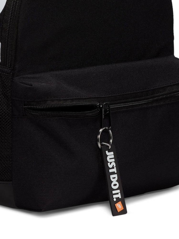 Nike Black/White Kids Brasilia JDI Mini Backpack (11L) - Image 8 of 9