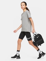 Nike Black/White Kids Brasilia JDI Mini Backpack (11L) - Image 9 of 9