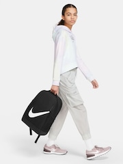 Nike Black/White All-Over Print Brasilia Backpack - Image 12 of 14