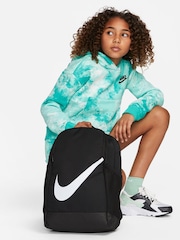 Nike Black/White Brasilia Kids Backpack - Image 2 of 10