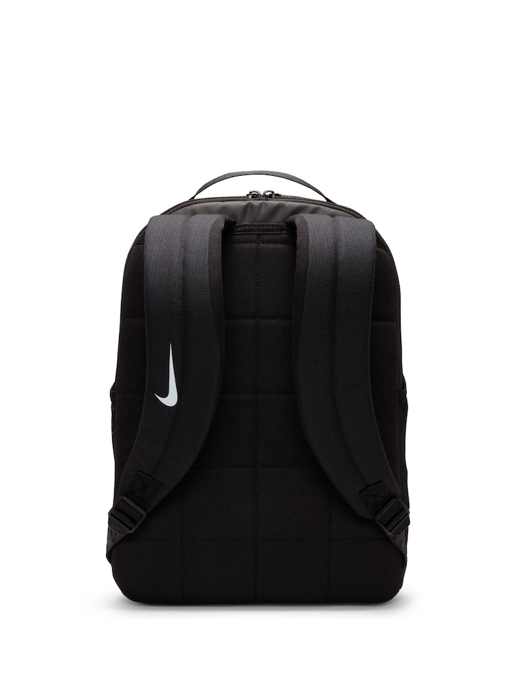 Nike Black/White Brasilia Kids Backpack - Image 5 of 10