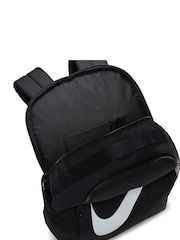 Nike Black/White Brasilia Kids Backpack - Image 7 of 10