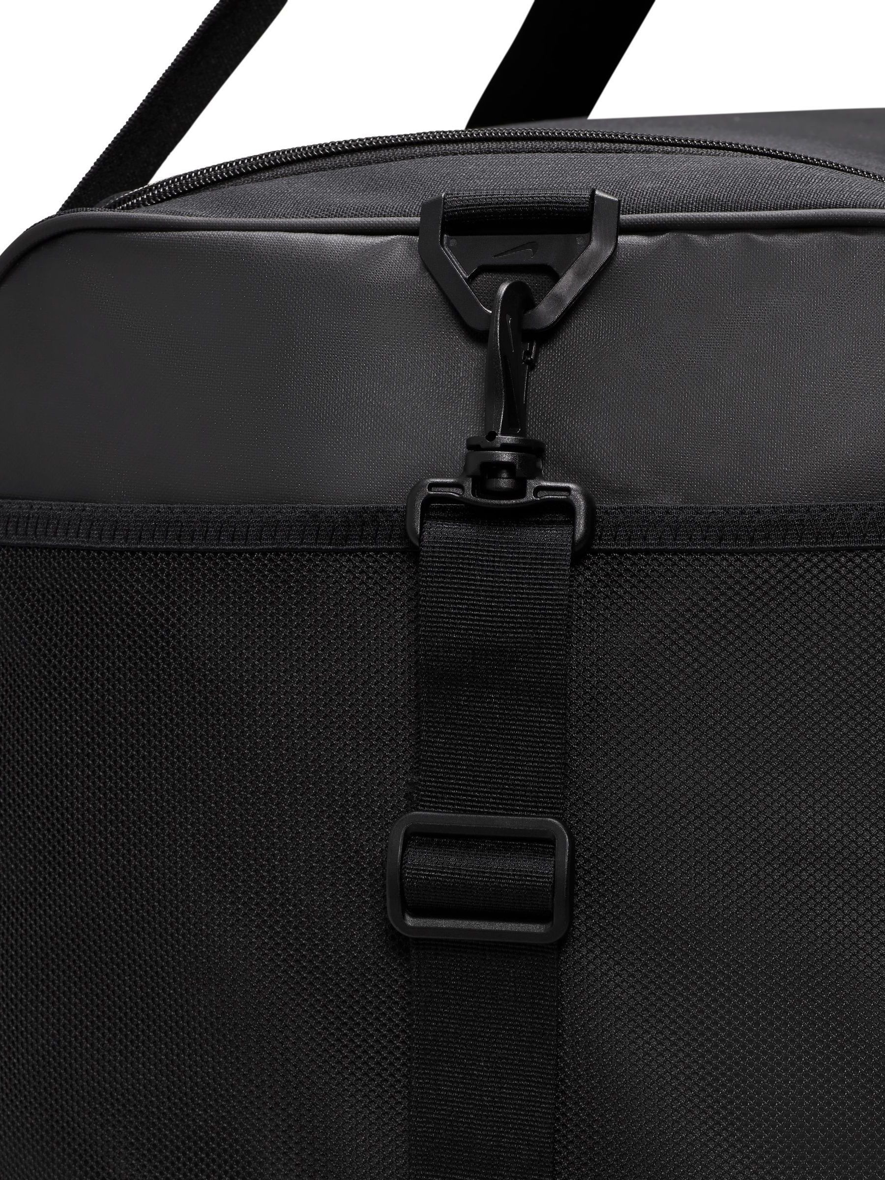 nike brasilia large black holdall