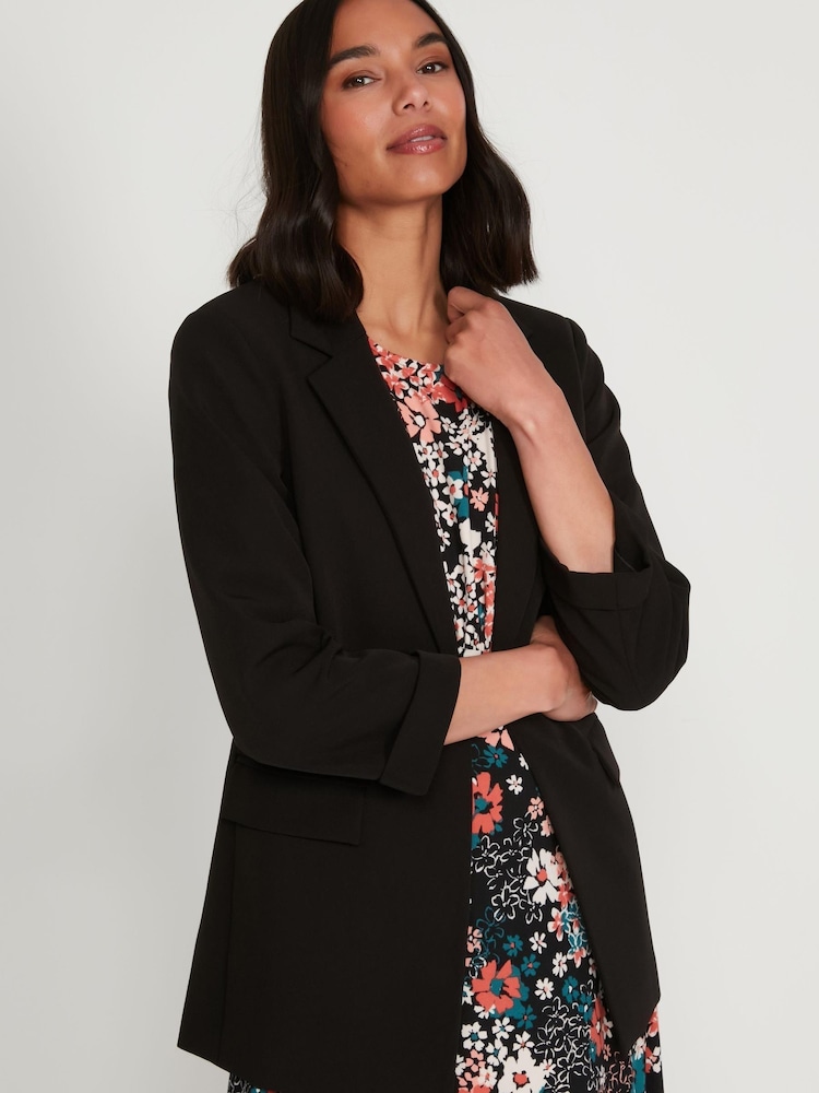 M&Co Smart Black Blazer - Image 1 of 6 M&Co Smart Black Blazer - Image 1 of 6