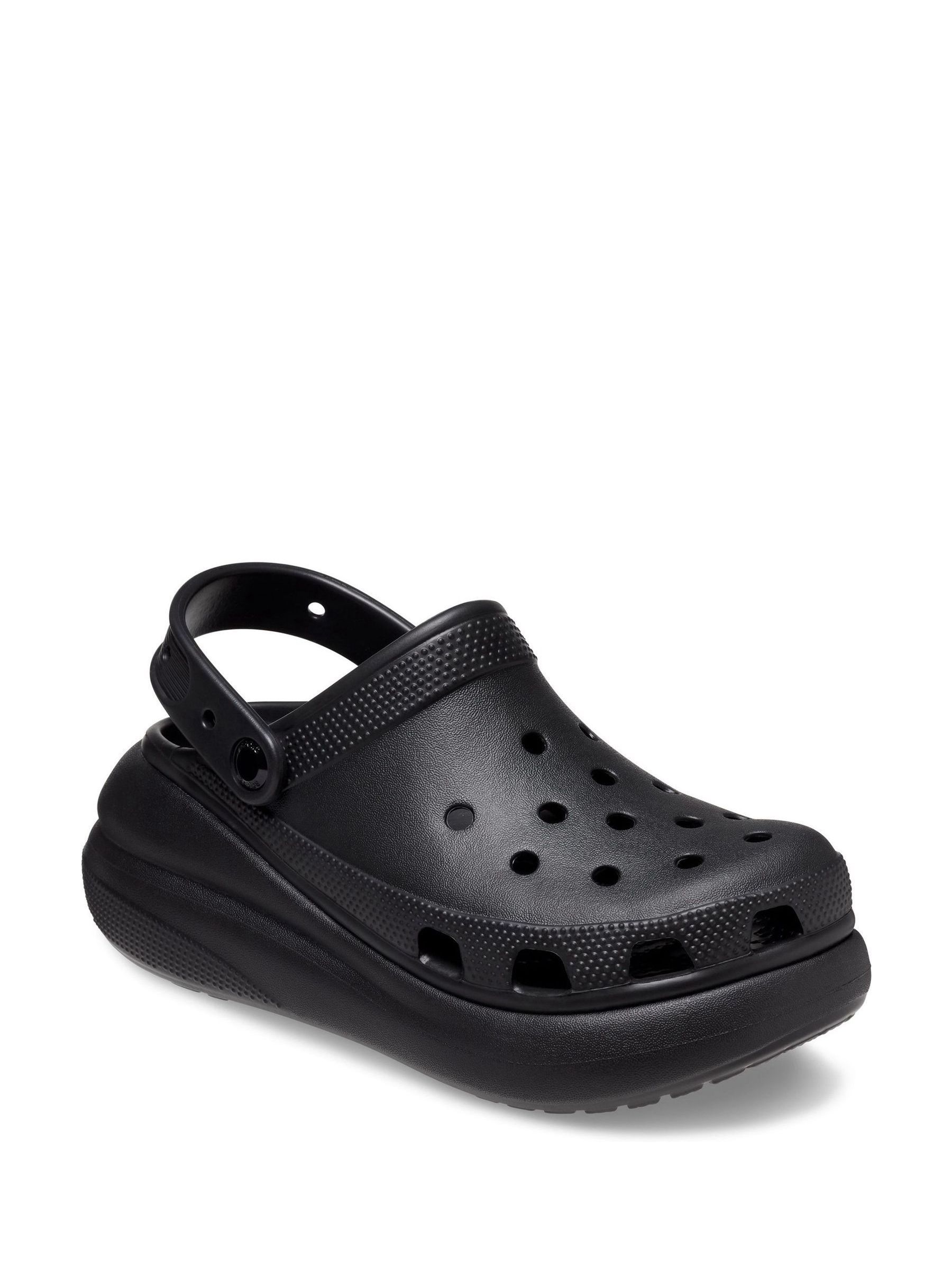 Buy Crocs Black Classic Crush Clogs from Next USA