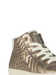 Geox Girls Gold Kathe Sneakers - Image 2 of 4