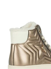 Geox Girls Gold Kathe Sneakers - Image 3 of 4