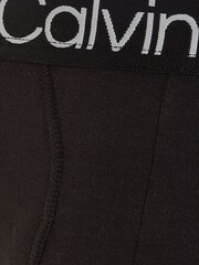 Calvin Klein Black Modern Structure Briefs 3 Pack - Image 4 of 11