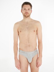 Calvin Klein Black Modern Structure Briefs 3 Pack - Image 6 of 11