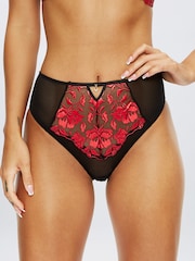 Ann Summers Black High Waist The Hero Thong - Image 1 of 7