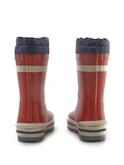 أحمر - Start Rite Little Puddle Tie Top Dinosaur Wellies - صورة 3 من 4