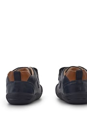 Start Rite Navy Blue Footprint Rip Tape First Walker Shoes - Image 4 of 6