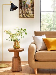 Green Tree Landscape Framed Canvas Wall Art - Image 4 of 6