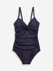 Navy/Floral Tummy Control Swimsuits 2 Pack - Image 1 of 9