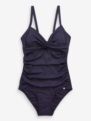 Navy/Floral Tummy Control Swimsuits 2 Pack - Image 8 of 9