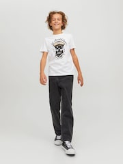 JACK & JONES Junior Chris Slim Fit Jeans - Image 2 of 6