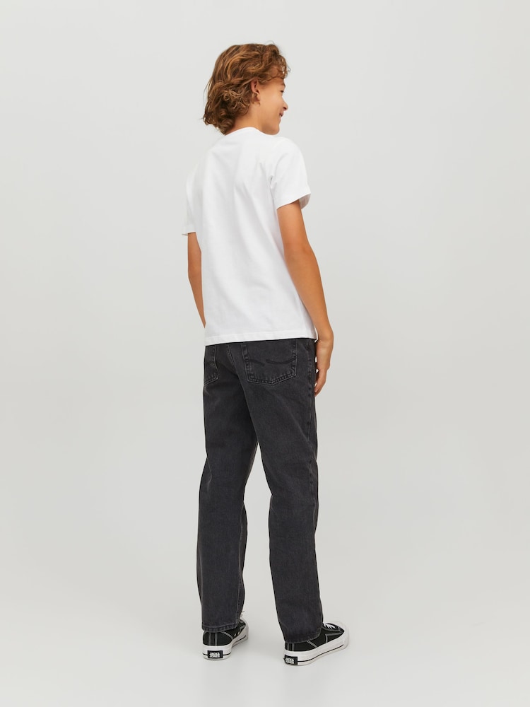 JACK & JONES Junior Chris Relaxed Fit Jeans - Image 3 of 6