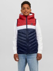 Padded Hooded Gilet - Image 1 of 5